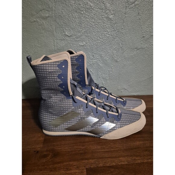 Mens Adidas BOX HOG 4 Boxing Shoes Training - Picture 1 of 8